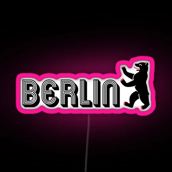 Berlin RGB Neon Sign