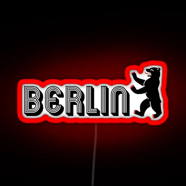 Berlin RGB Neon Sign