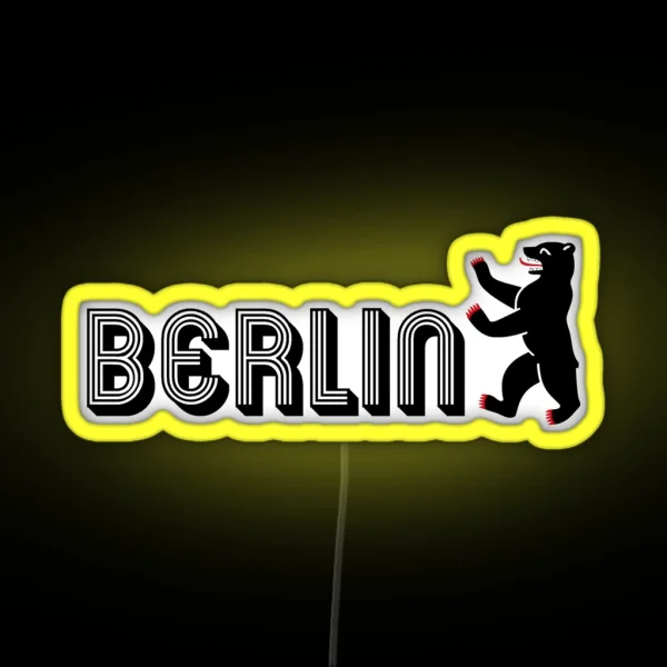 Berlin RGB Neon Sign