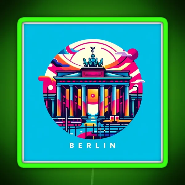 Berlin RGB Neon Sign