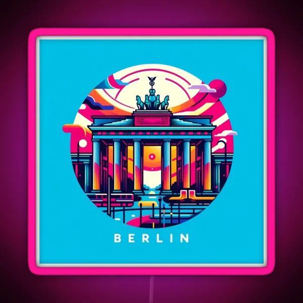 Berlin RGB Neon Sign