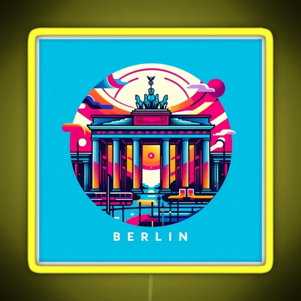 Berlin RGB Neon Sign