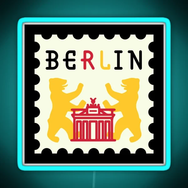 Berlin RGB Neon Sign