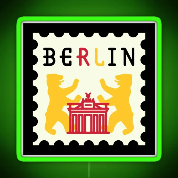 Berlin RGB Neon Sign