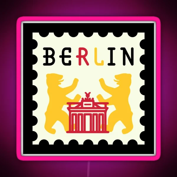 Berlin RGB Neon Sign