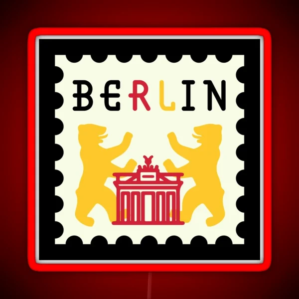 Berlin RGB Neon Sign