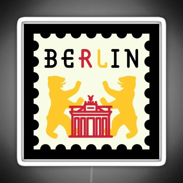 Berlin RGB Neon Sign