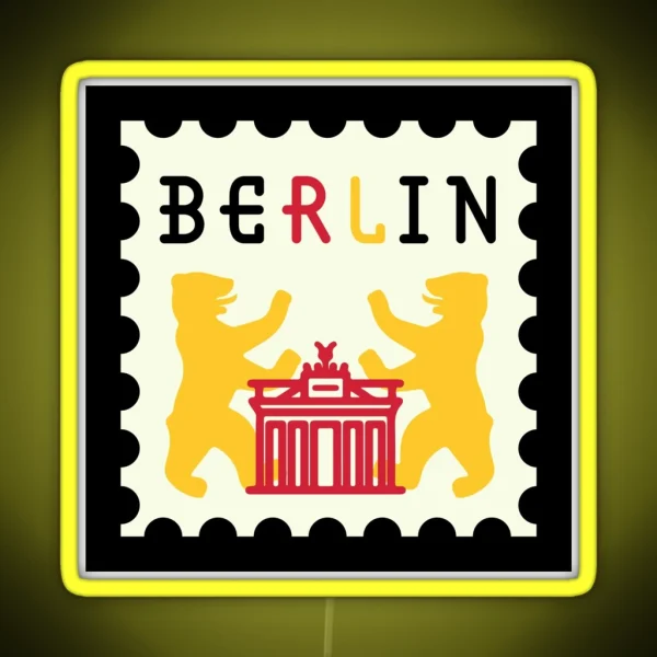 Berlin RGB Neon Sign