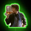 Bernard Black Taking A Big Sip RGB Neon Sign - Image 3