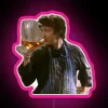 Bernard Black Taking A Big Sip RGB Neon Sign - Image 6