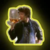 Bernard Black Taking A Big Sip RGB Neon Sign - Image 5