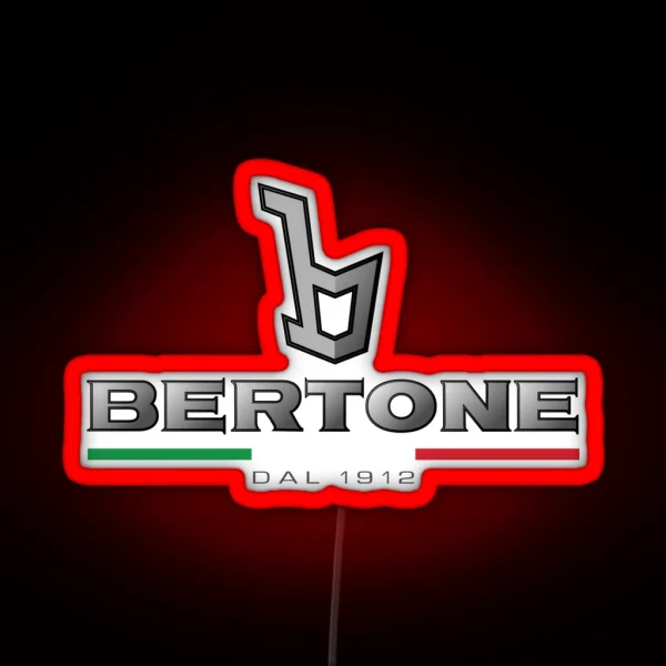 Bertone RGB Neon Sign