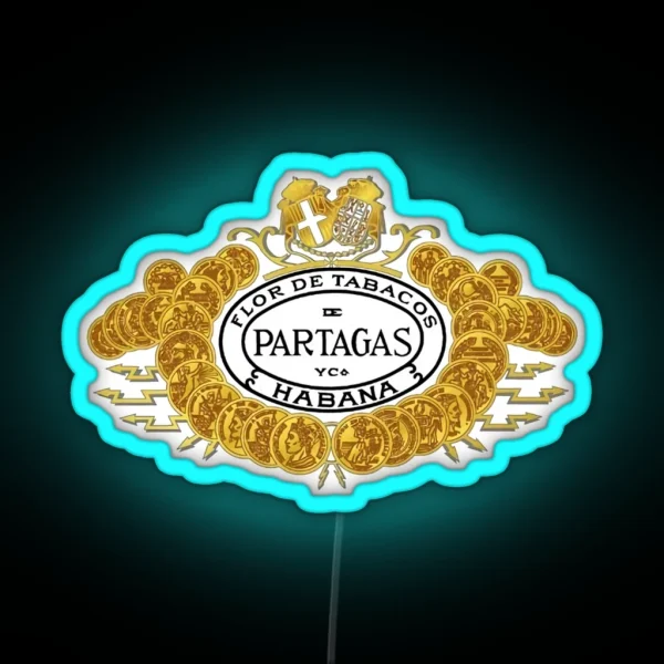 Best Cigars Of Partagas RGB Neon Sign