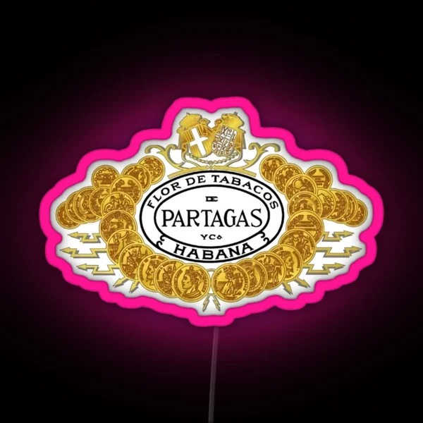 Best Cigars Of Partagas RGB Neon Sign