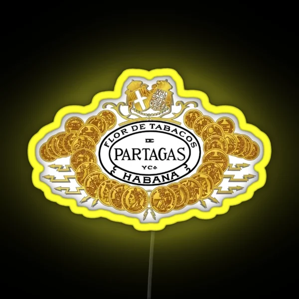 Best Cigars Of Partagas RGB Neon Sign