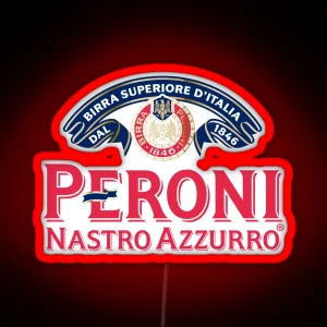 Best Drink Peroni Nastro Azzurro Italia RGB Neon Sign