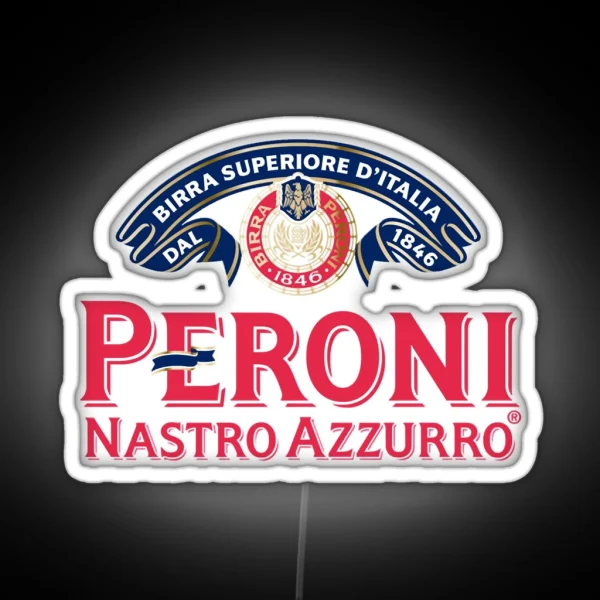 Best Drink Peroni Nastro Azzurro Italia RGB Neon Sign