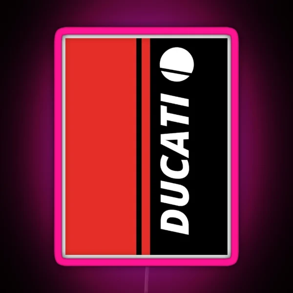 Best Ducatis Logo RGB Neon Sign