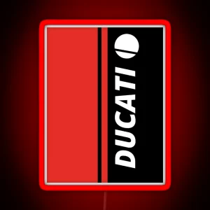 Best Ducatis Logo RGB Neon Sign