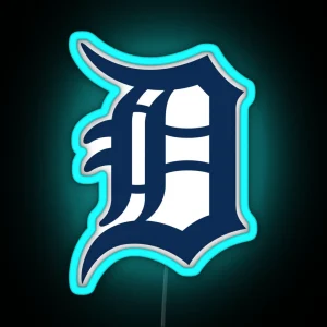 Best Seller Detroit Tiger S Logo RGB Neon Sign