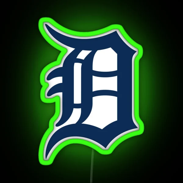 Best Seller Detroit Tiger S Logo RGB Neon Sign