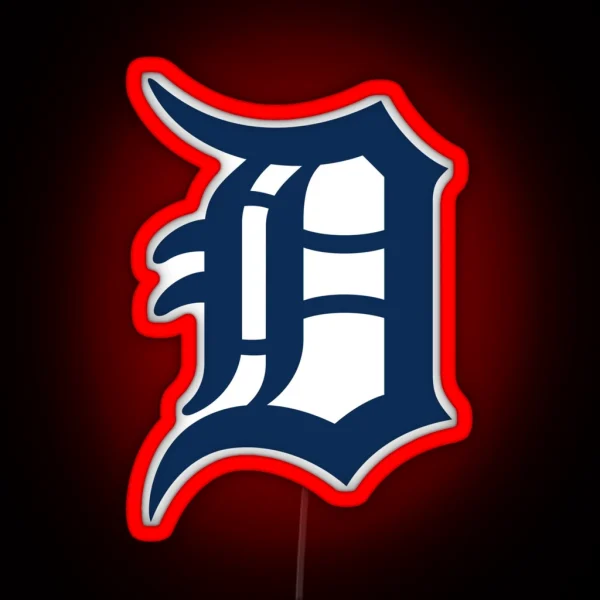 Best Seller Detroit Tiger S Logo RGB Neon Sign