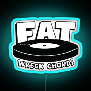 Best Seller Fat Wreck Chords Merchandise Essential Led RGB Neon Sign