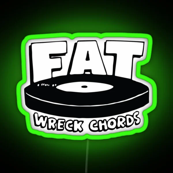 Best Seller Fat Wreck Chords Merchandise RGB Neon Sign