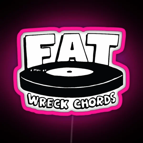 Best Seller Fat Wreck Chords Merchandise RGB Neon Sign