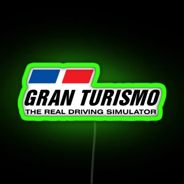 Best Seller Gran Turismo Merchandise RGB Neon Sign