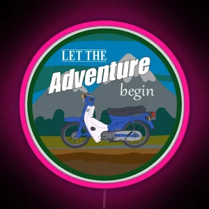 BEST SELLER Let The Adventure Begin RGB Neon Sign