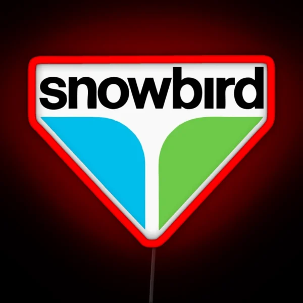 Best Seller Snowbird RGB Neon Sign