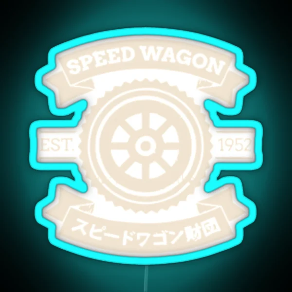 BEST SELLER Speedwagon Foundation Logo Merchandise RGB Neon Sign