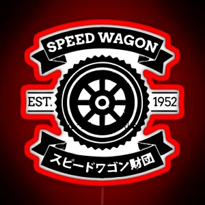 Best Seller Speedwagon Foundation Logo Merchandise RGB Neon Sign