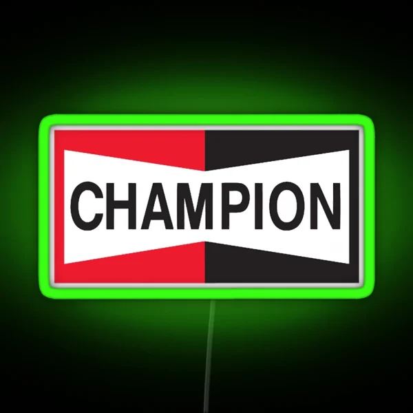 Best Selling Champion Spark Plug Essential Led RGB Neon Sign