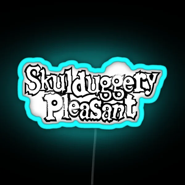 BEST TO BUY Skulduggery Pleasant RGB Neon Sign
