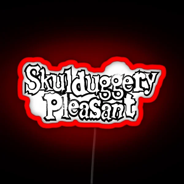 BEST TO BUY Skulduggery Pleasant RGB Neon Sign