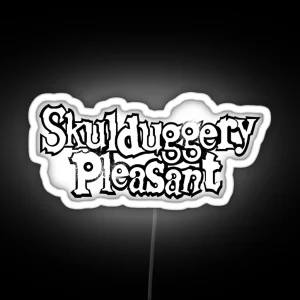 BEST TO BUY Skulduggery Pleasant RGB Neon Sign