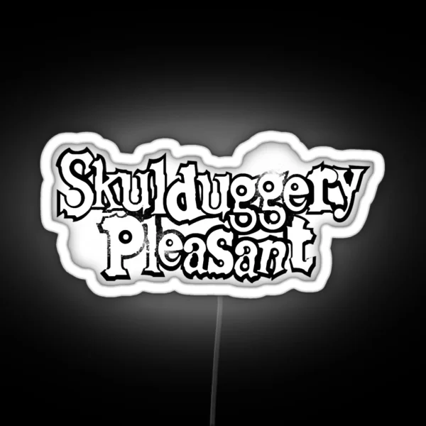 BEST TO BUY Skulduggery Pleasant RGB Neon Sign