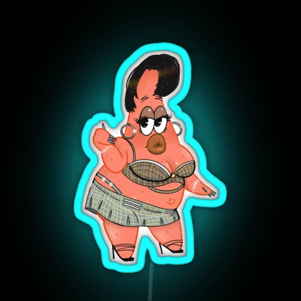 Bestfriend Patrick RGB Neon Sign