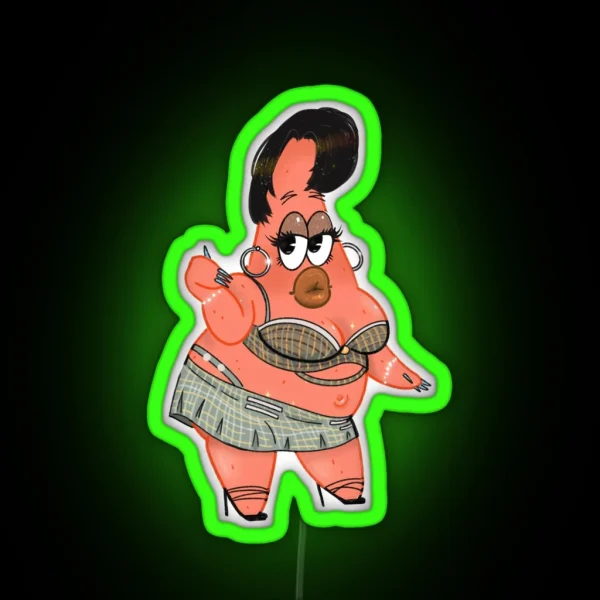 Bestfriend Patrick RGB Neon Sign