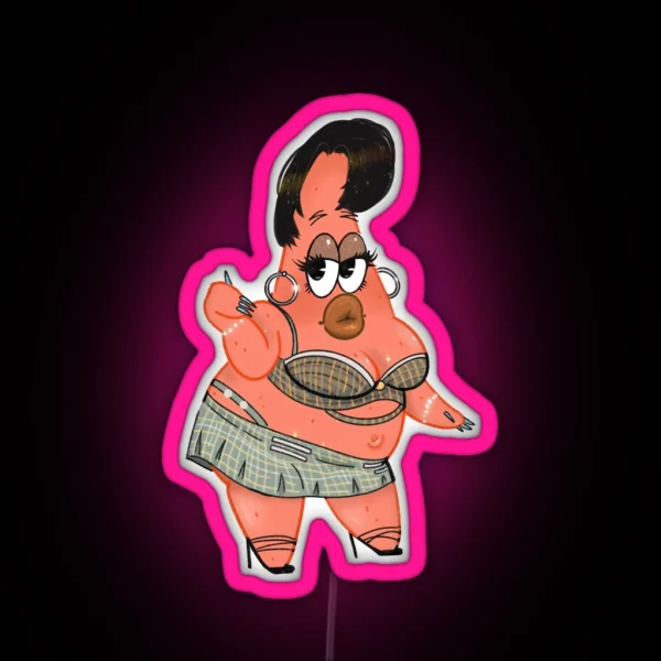 Bestfriend Patrick RGB Neon Sign