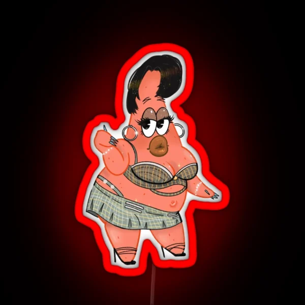 Bestfriend Patrick RGB Neon Sign