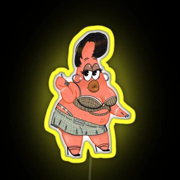 Bestfriend Patrick RGB Neon Sign