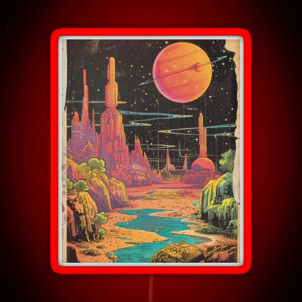 Beyond Horizon S Edge RGB Neon Sign