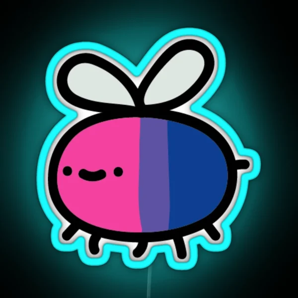 Bi Bee RGB Neon Sign