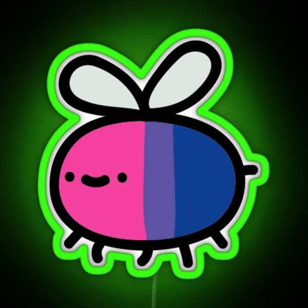 Bi Bee RGB Neon Sign