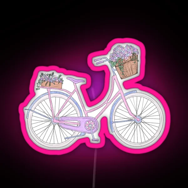 Bi Cycle RGB Neon Sign