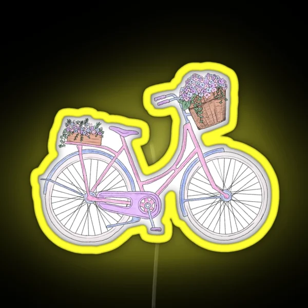 Bi Cycle RGB Neon Sign
