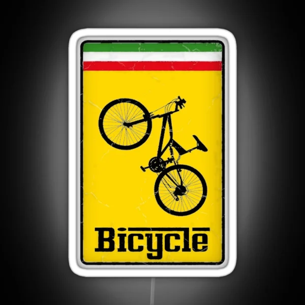 Bicycle Classic F40 RGB Neon Sign